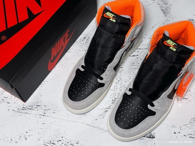 Rep 555088-018 OG 1 Retro Grey High Air Jordan Neutral 0804